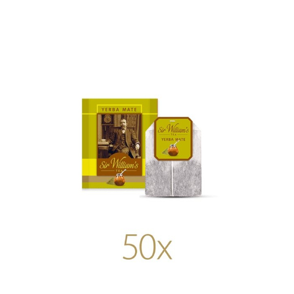 Ziołowa herbata Sir Williams Tea Yerba Mate 50x2g