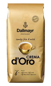 Kawa ziarnista Dallmayr Crema d'Oro 1kg - opinie w konesso.pl
