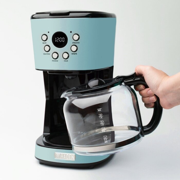 Ekspres do kawy Haden Heritage - Turkusowy + GRATIS Kawa HAYB Konesso Filter Blend 250g