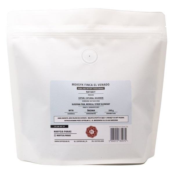Kawa ziarnista Coffeelab Meksyk Finca El Venado 250g - NIEDOSTĘPNY