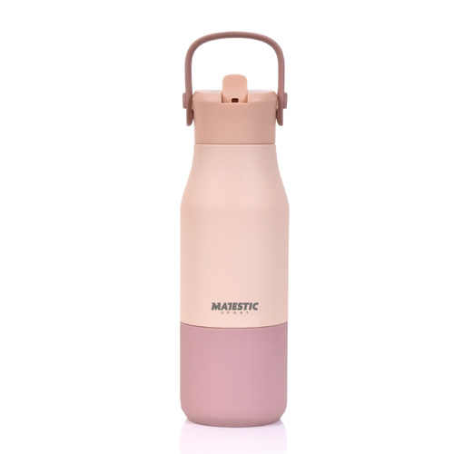 OUTLET - Butelka termiczna Majestic Sport Silly 620 ml - Różowa