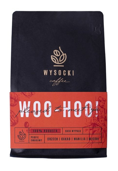Kawa ziarnista Wysocki Coffee Woo-Hoo! Pleased to meet ya 250g - NIEDOSTĘPNY