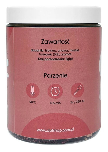 Mieszanka owocowa dot. Red Strawberry 100g