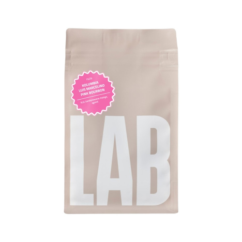 Kawa ziarnista Coffeelab Kolumbia Luis Marcelino Pink Bourbon - Magic Beans Filtr 200g - opinie w konesso.pl