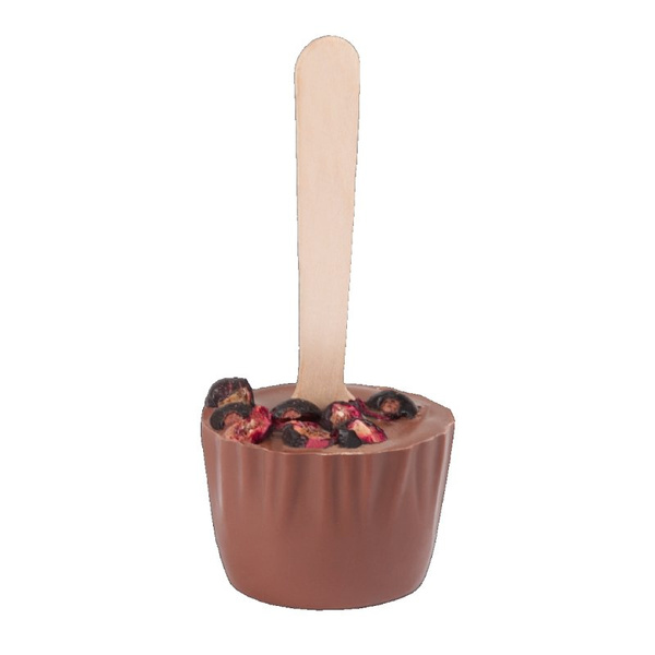 Chocostick M.Pelczar Chocolatier - Czekolada mleczna z nutą czarnej porzeczki 60g