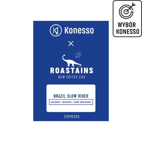 Kawa ziarnista Roastains x Konesso Brazil Slow Rider 1kg
