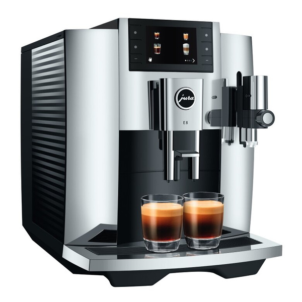 Ekspres do kawy Jura E8 Chrome (EC) - LIMITOWANA EDYCJA + 2KG KAWY GRATIS