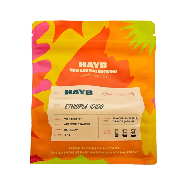 Kawa ziarnista HAYB Ethiopia Idido Filter 250g – NIEDOSTĘPNY