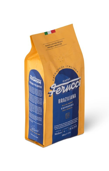 Kawa ziarnista Ferucci Braziliana 1kg