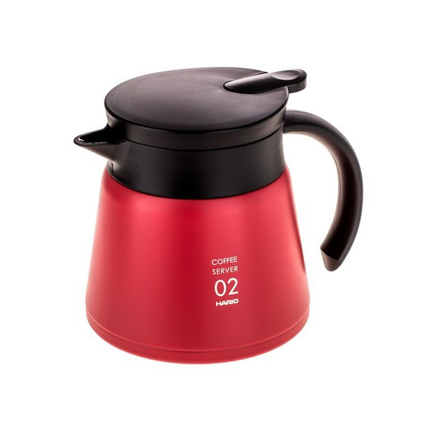 Server Hario Insulated Stainless Steel V60-02 Czerwony - 600ml - NIEDOSTĘPNY