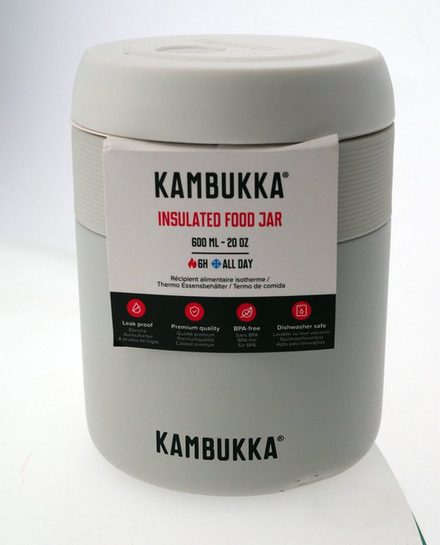 OUTLET - Termos obiadowy Kambukka Bora 600ml - Chalk White