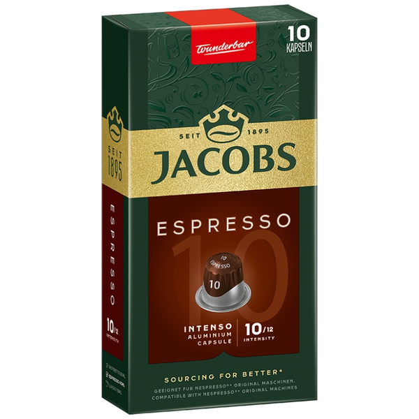 Kapsułki do Nespresso Jacobs Espresso 10 Intenso 10 szt.