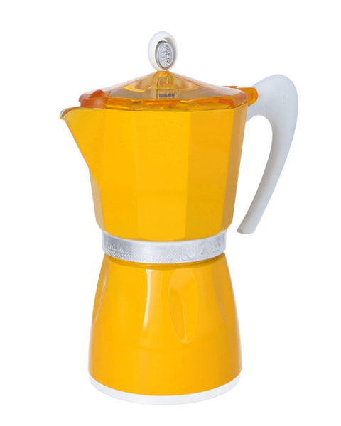 OUTLET - Kawiarka GAT Bella 9 filiżanek - Żółta