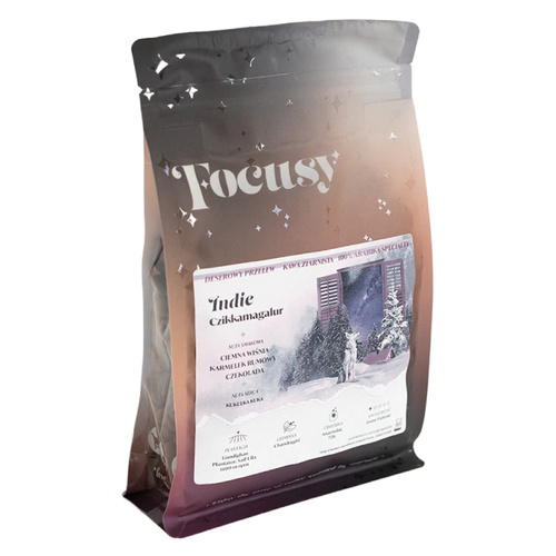 Kawa ziarnista Focusy INDIE CZIKKAMAGALUR - deserowy przelew 250g – NIEDOSTĘPNY