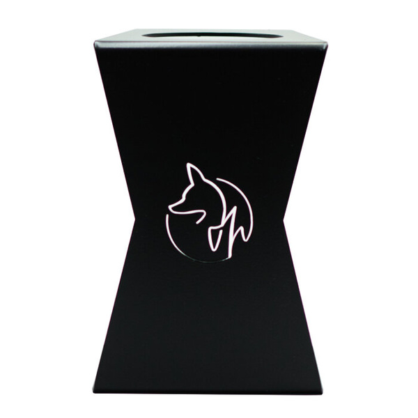 Metalowy stojak na dripa Halisek - Czarny