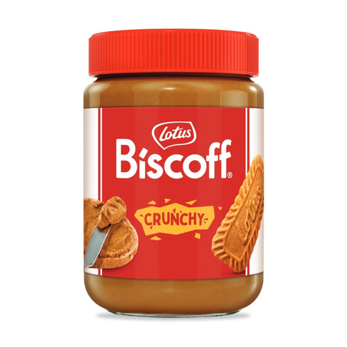 OUTLET - Krem do smarowania Lotus Biscoff Crunchy 380g