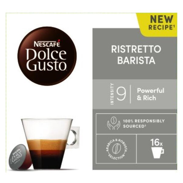 OUTLET - Kapsułki Nescafé Dolce Gusto Ristretto Barista 16 sztuk