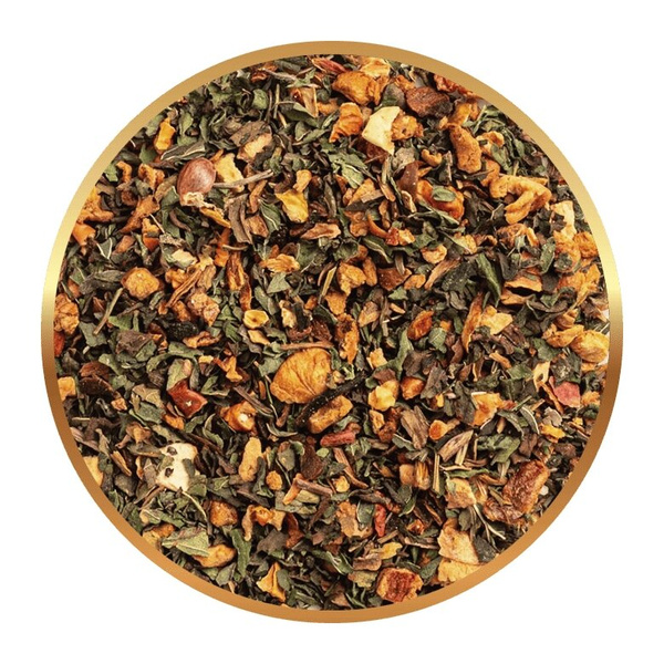 ZESTAW Herbata Richmont Apple Mint 12 saszetek + Szklanka Richmont Hot 370ml