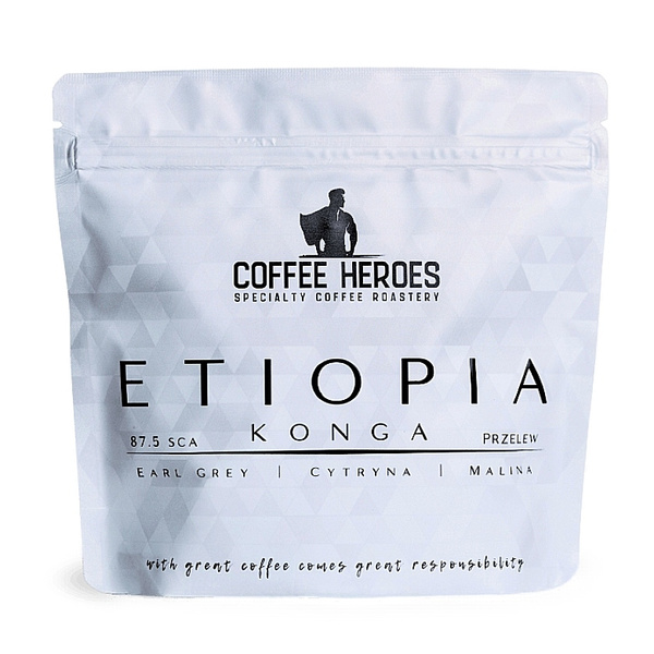 Kawa ziarnista Coffee Heroes Etiopia Konga 250g