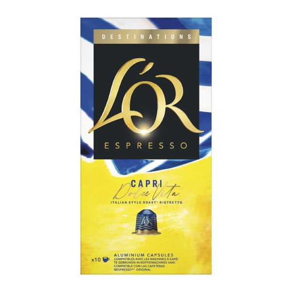 Kapsułki do Nespresso L'OR Destinations Capri Dolce Vita 10 szt.