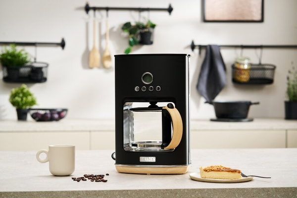 Ekspres do kawy Haden Dorchester - Czarny + GRATIS KAWA 2x250g