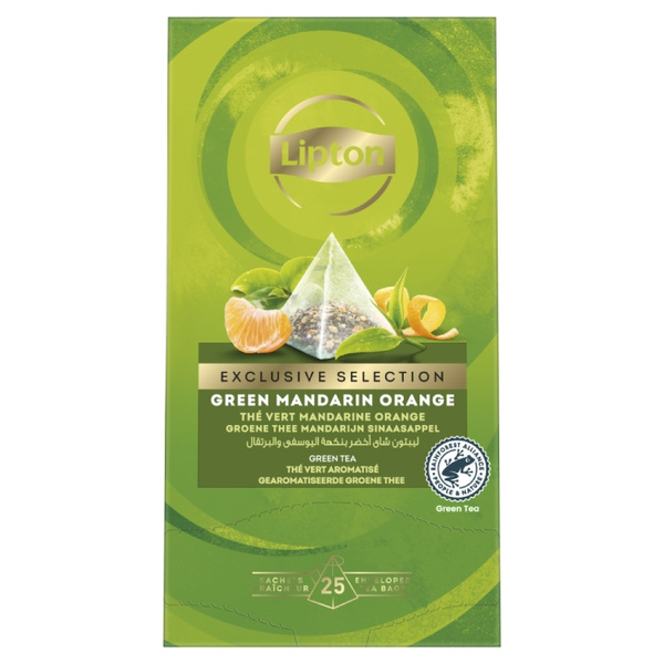 Zielona herbata Lipton Exclusive Selection Green Tea Mandarin Orange 25x1,8g