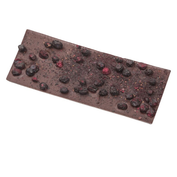 Czekolada deserowa M.Pelczar Chocolatier bez cukru z jagodami 45g