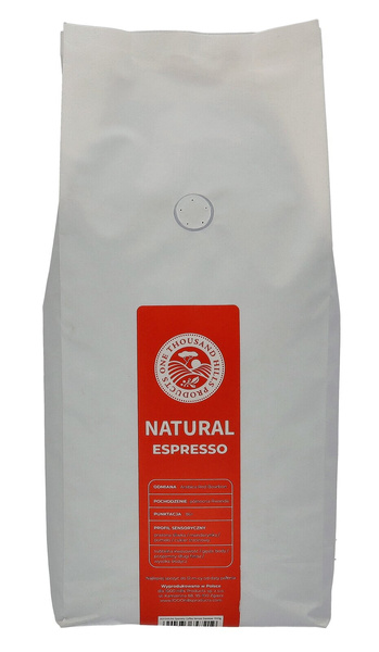 Kawa ziarnista RWANDA MUHABURA NATURAL ESPRESSO 1kg