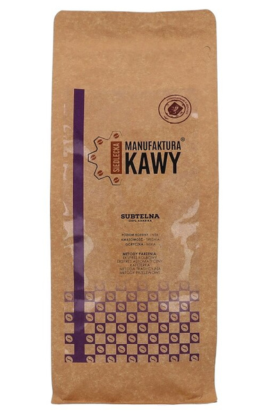 Kawa ziarnista Siedlecka Manufaktura Kawy Mieszanka Subtelna 1kg
