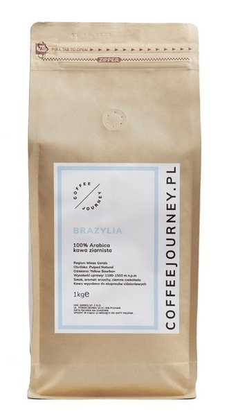 Kawa ziarnista Coffee Journey Brazylia 1kg – NIEDOSTĘPNY
