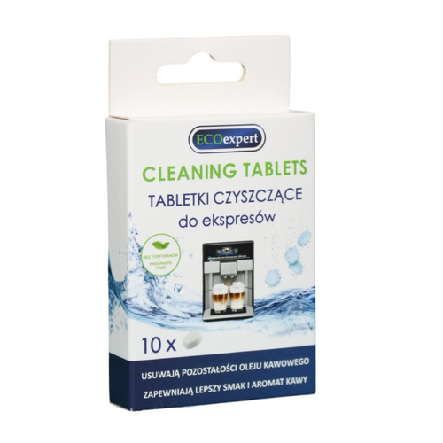 OUTLET - Tabletki czyszczące do ekspresów ECOexpert Cleaning Tablets 10x2g