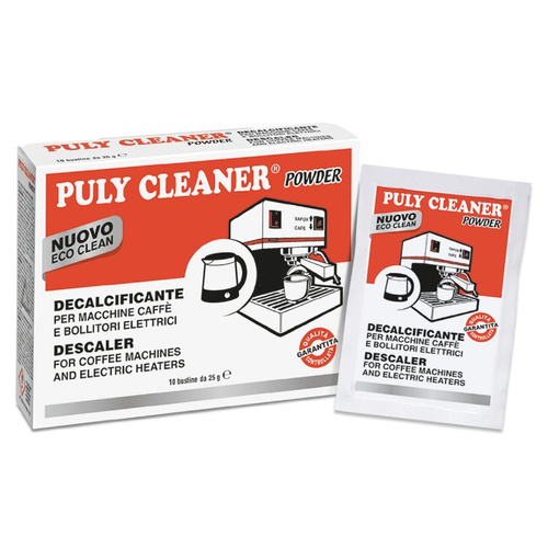 PULY CLEANER - Proszek odkamieniajacy do ekspresów 10x25g - opinie w konesso.pl