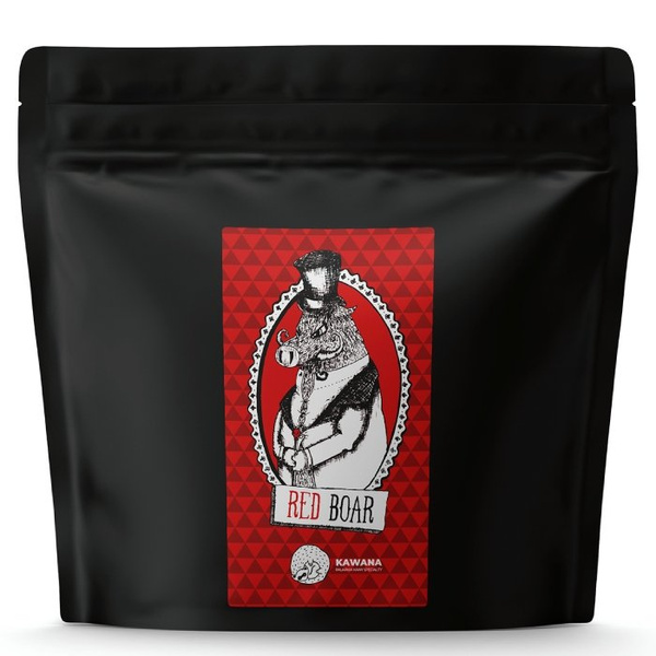 Kawa ziarnista Kawana Blend Red Boar 250g - NIEDOSTĘPNY