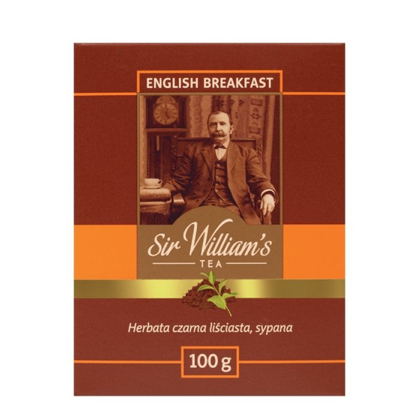 Czarna herbata liściasta Sir Williams Tea English Breakfast 100g