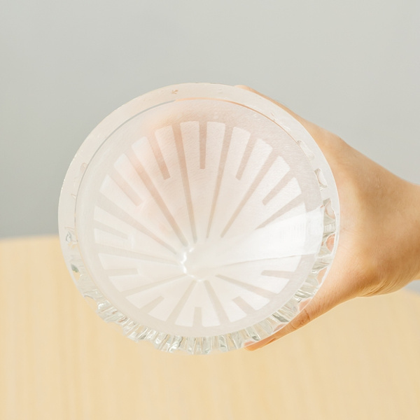 Szklany dripper Timemore Crystal Eye Glass 01 PC Holder - Czarny