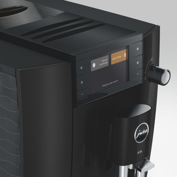 Ekspres do kawy Jura E6 Piano Black (ED)