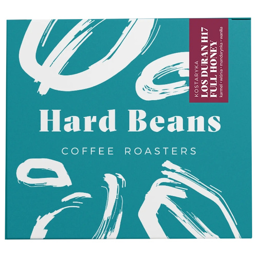 Kawa ziarnista Hard Beans Kostaryka Los Duran H17 Full Honey 250g - opinie w konesso.pl