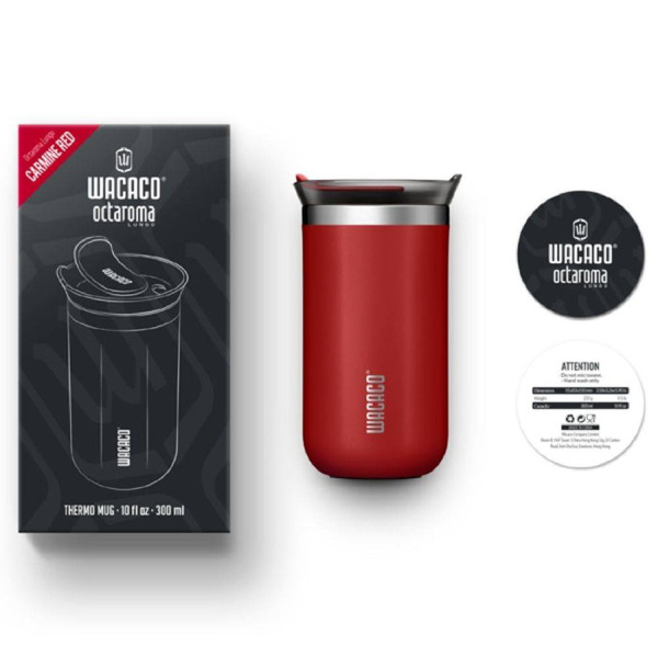 Kubek termiczny Wacaco Octaroma Lungo Carmine Red 300 ml