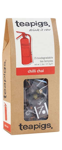 Czarna herbata teapigs Chilli Chai 15x2,5g – NIEDOSTĘPNY