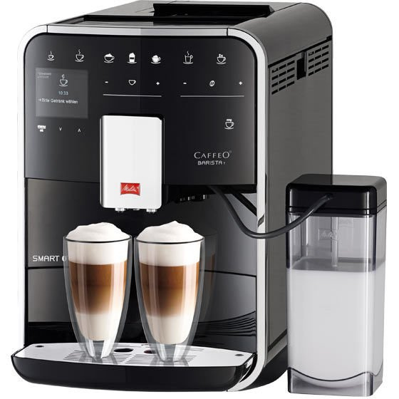 Ekspres do kawy Melitta F83/0-102 Caffeo Barista T Smart - czarny + 1KG KAWY GRATIS