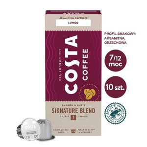 Kawa w kapsułkach Costa Coffee Lungo Signature Blend kompatybilne z ekspresami Nespresso®* - 10 szt - NIEDOSTĘPNY