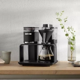 Ekspres przelewowy Melitta EPOS - Czarno-srebrny + 250G KAWY GRATIS