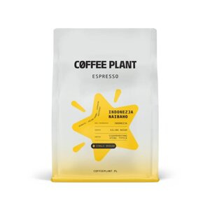 Kawa ziarnista COFFEE PLANT Indonezja Naibaho Espresso 250g - NIEDOSTĘPNY - opinie w konesso.pl