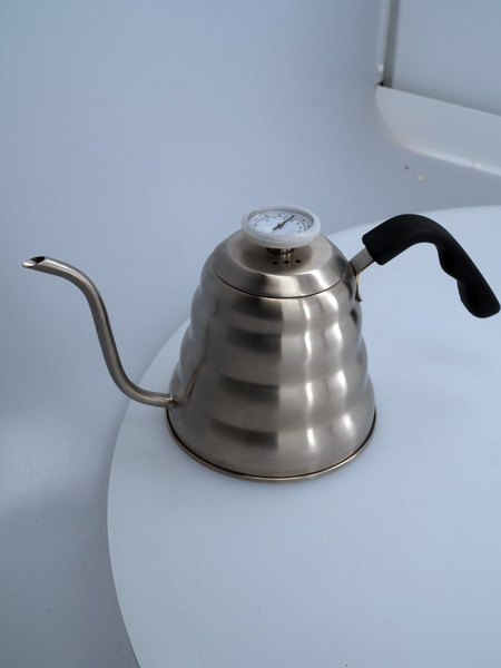 OUTLET - Stalowy kettle AVX RIO 1,2 l + termometr