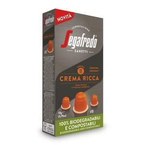 Kapsułki do Nespresso Segafredo Crema Ricca - 10 szt - NIEDOSTĘPNY