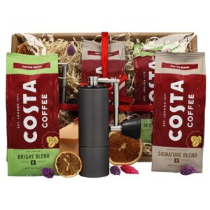 Zestaw prezentowy Costa Coffee® z młynkiem do kawy – NIEDOSTĘPNY
