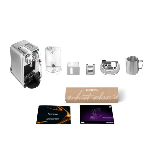 Ekspres do kawy Nespresso Creatista Plus by Sage SNE800BSS - Srebrny