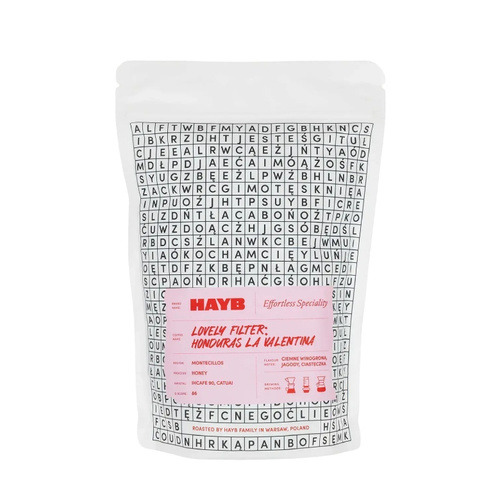 Kawa ziarnista HAYB Lovely Filter Honduras La Valentina 250g – NIEDOSTĘPNY