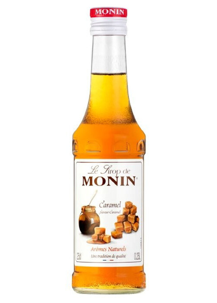 OUTLET - Syrop CARAMEL MONIN 0,25 L - karmelowy