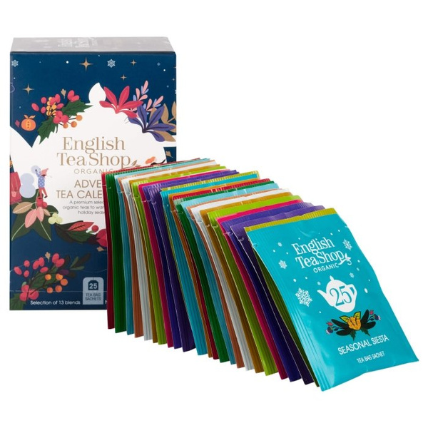 Kalendarz adwentowy English Tea Shop Blue 25x1,5g